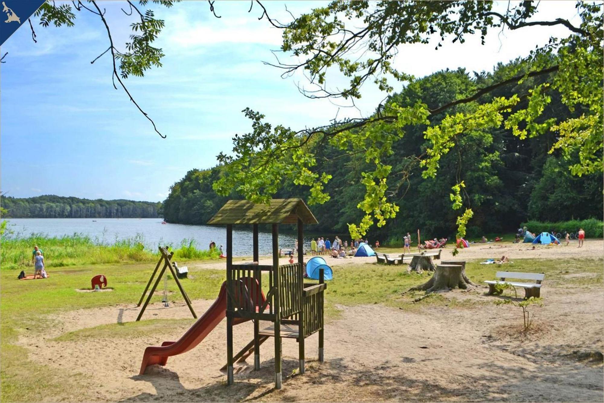 Villen am See - Villa Petra Whg Bansin Korswandt Exterior foto